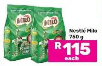 Game Nestlé Milo offer