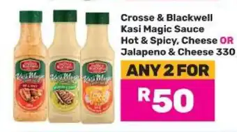Game Crosse & Blackwell Kasi Magic Sauce offer