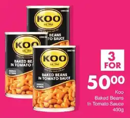 Save Koo Baked Beans In Tomato Sauce offer
