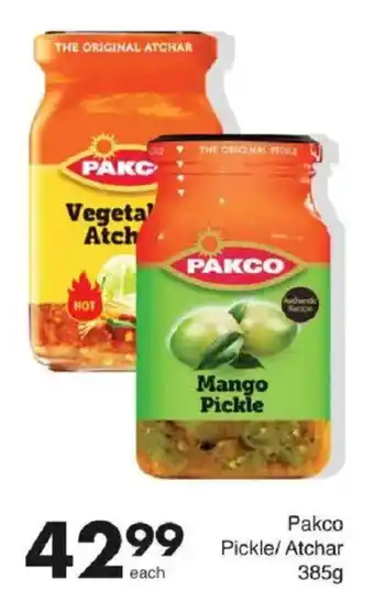 Save Pakco Pickle/ Atchar offer