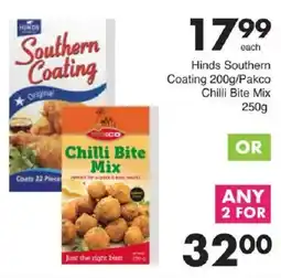 Save Hinds Southern Coating/ Pakco Chilli Bite Mix offer