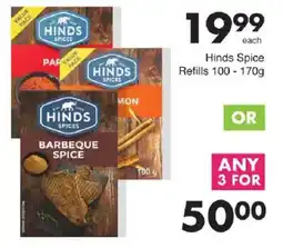 Save Hinds Spice Refills offer