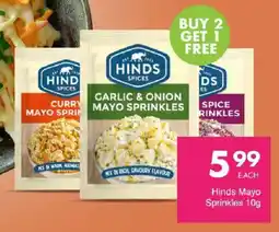 Save Hinds Mayo Sprinkles offer