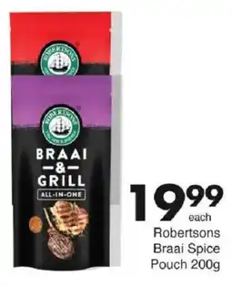 Save Robertsons Braai Spice Pouch offer