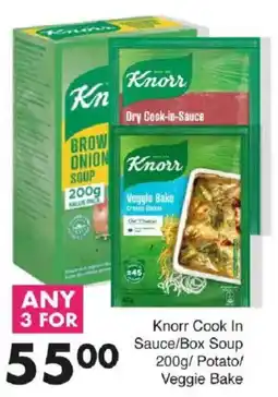 Save Knorr Cook In Sauce/ Box Soup/ Potato/ Veggie Bake offer