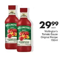 Save Wellington's Tomato Sauce Original Recipe offer