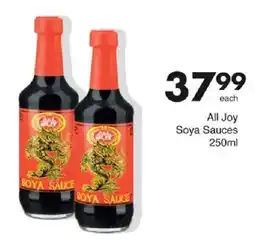 Save All Joy Soya Sauces offer