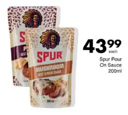 Save Spur Pour On Sauce offer