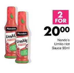 Save Nando's Umlilo Hot Sauce offer