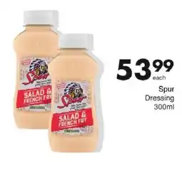 Save Spur Dressing offer