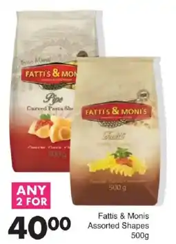 Save Fattis & Monis Assorted Shapes offer