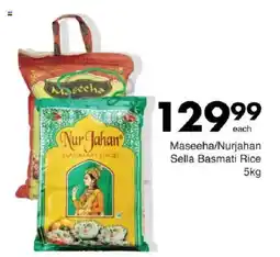 Save Maseeha/ Nurjahan Sella Basmati Rice offer