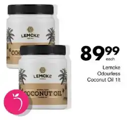 Save Lemcke Odourless Coconut Oil offer