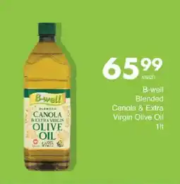 Save B-well Blended Canola & Extra Virgin Olive Oil offer
