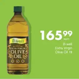 Save B-well Extra Virgin Olive Oil offer