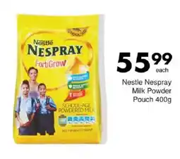 Save Nestle Nespray Milk Powder Pouch offer