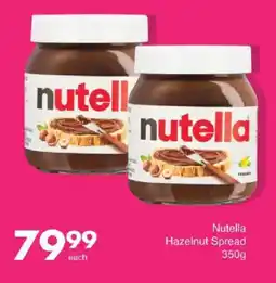 Save Nutella Hazelnut Spread offer