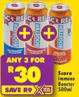Shoprite Score Immune Booster offer
