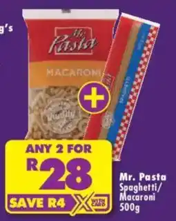 Shoprite Mr. Pasta Spaghetti/ Macaroni offer