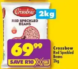Shoprite Crossbow Red Speckled Beans offer