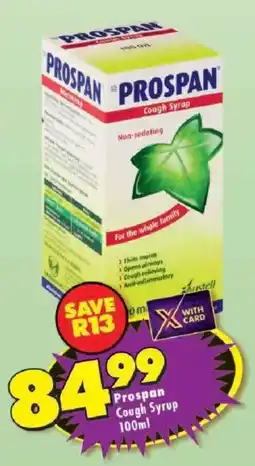 Shoprite Prospan Cough Syrup offer