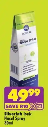 Shoprite Silverlab Ionic Nasal Spray offer