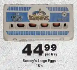 OK urban Barney's Large Eggs offer