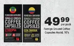 OK urban Foreign Ground Coffee Capsules offer