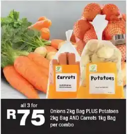 OK urban Onions plus Potatoes and Carrots offer