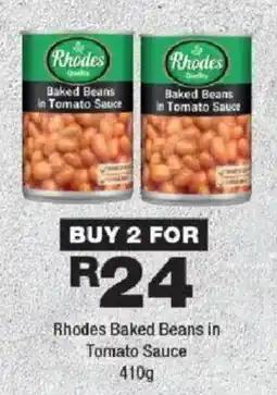 OK urban Rhodes Baked Beans in Tomato Sauce offer