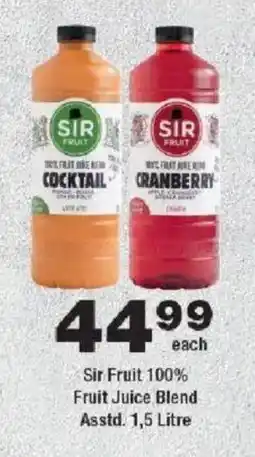 OK urban Sir Fruit 100% Fruit Juice Blend offer