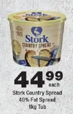 OK urban Stork Country Spread 40% Fat Spread Tub offer