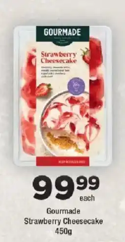 OK urban Gourmade Strawberry Cheesecake offer