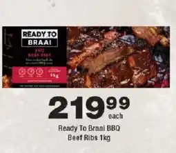 OK urban Ready To Braai BBQ Beef Ribs offer