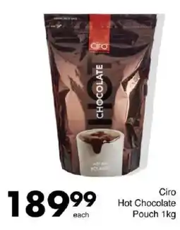 Save Ciro Hot Chocolate Pouch offer