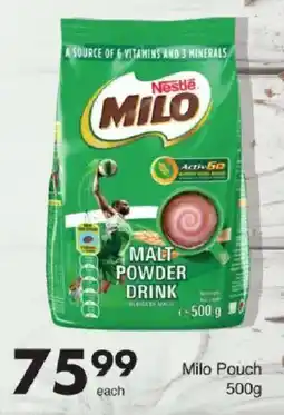 Save Nestle Milo Pouch offer