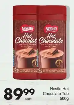 Save Nestle Hot Chocolate Tub offer