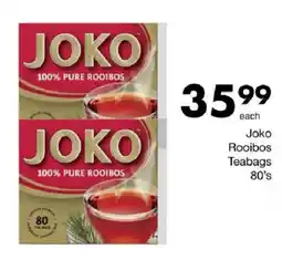 Save Joko Rooibos Teabags offer