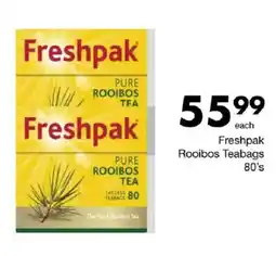 Save Freshpak Rooibos Teabags offer