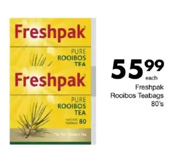 Save Freshpak Rooibos Teabags offer