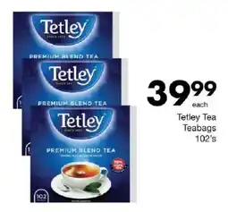 Save Tetley Tea Teabags offer