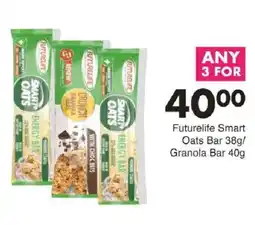Save Futurelife Smart Oats Bar/ Granola Bar offer
