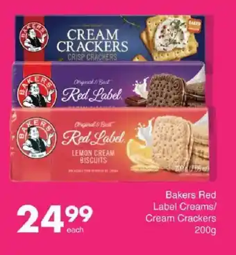 Save Bakers Red Label Creams/ Cream Crackers offer