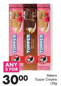 Save Bakers Topper Creams offer
