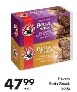 Save Bakers Betta Snack offer