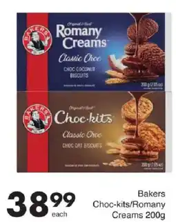 Save Bakers Choc-kits/ Romany Creams offer