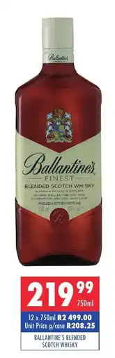 Ultra Liquors Ballantine's blended scotch whisky offer