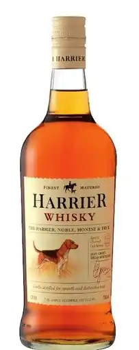 Ultra Liquors Harrier blended scotch whisky offer