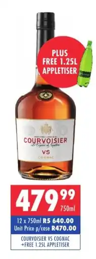 Ultra Liquors Courvoisier vs Cognac offer