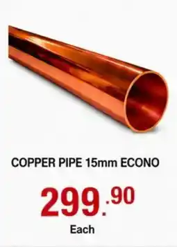 Build It Copper pipe econo offer